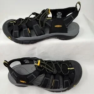 Keen | Shoes | Keen Black Yellow Newport H2 Hiking Sandals  display picture 3
